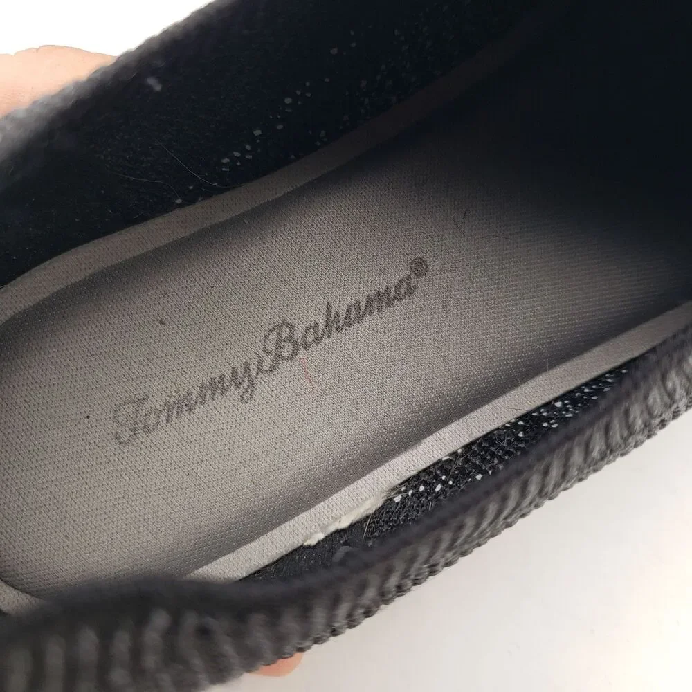 TOMMY BAHAMA Flint Knit Jogger Shoes Women's 8 Athletic Casual Slip On Sneaker